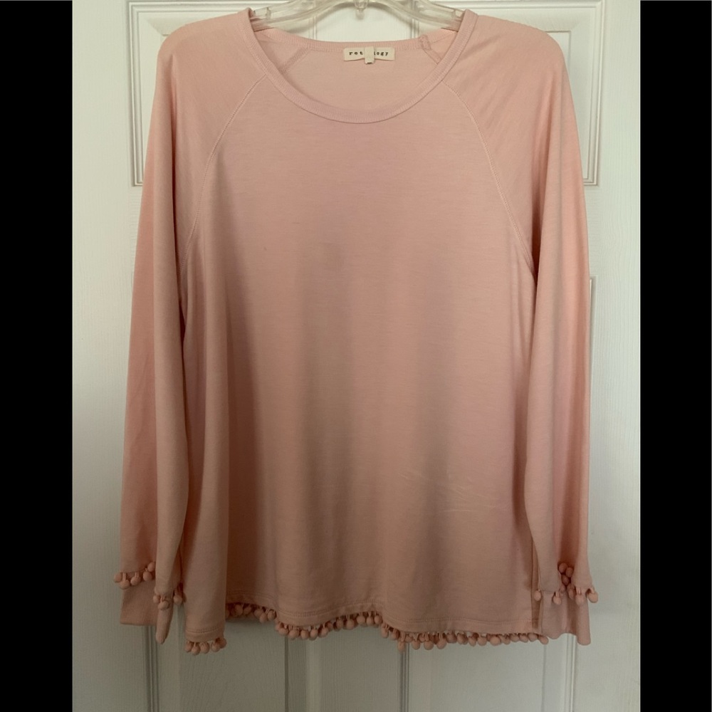 Soft light pink tunic